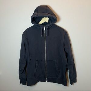 Nike Sportswear Club Heavy Fleece Full-Zip‎ Men’s 2XL Hoodie Navy Blue **READ